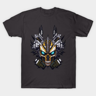 Mecha Skull S02 D36 T-Shirt